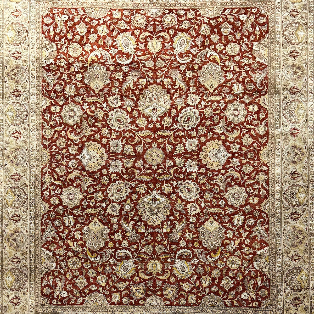 Fine Hand-knotted Wool All-Over Design Rug  245cm x 305cm