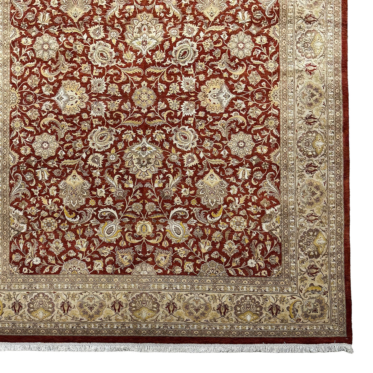 Fine Hand-knotted Wool All-Over Design Rug  245cm x 305cm