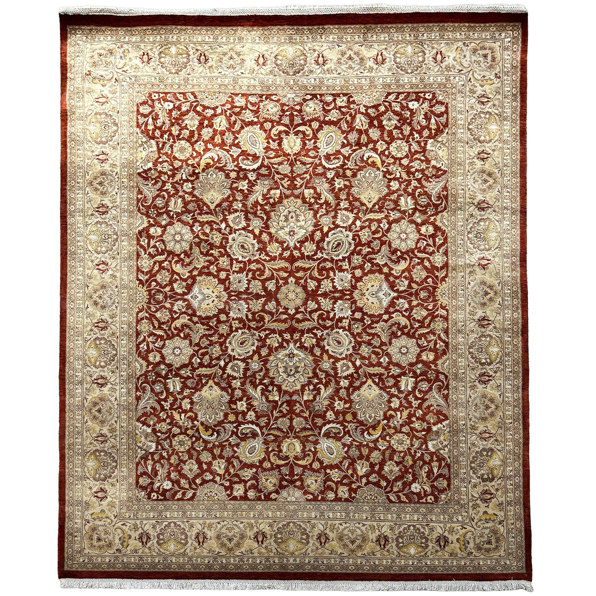 Fine Hand-knotted Wool All-Over Design Rug  245cm x 305cm