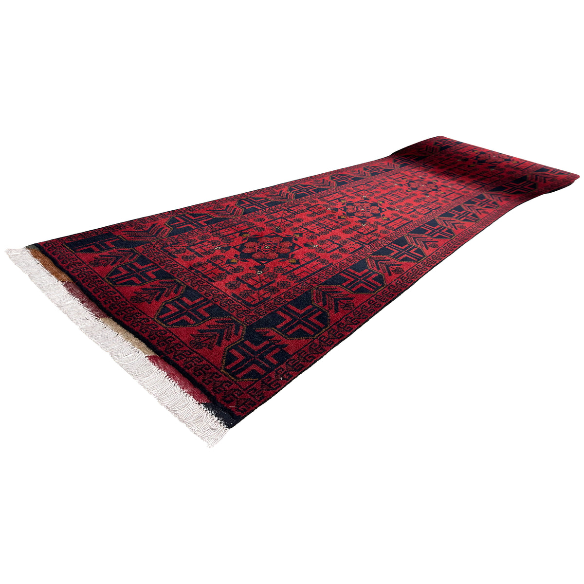 Fine Handmade Wool Tribal Runner 80cm x 680cm
