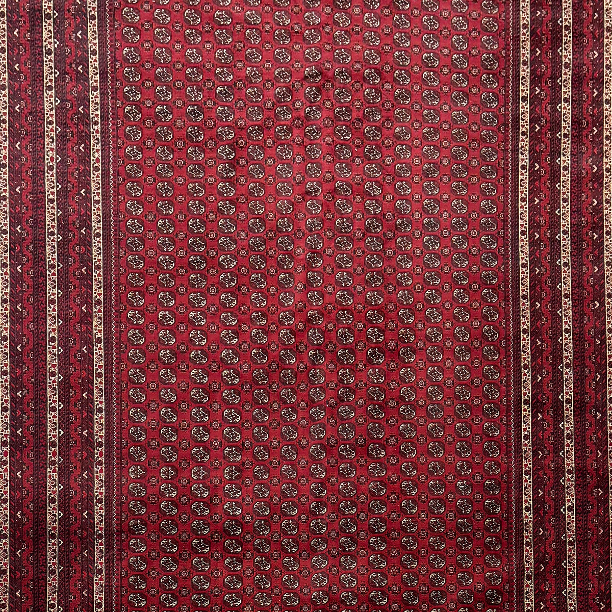 Super Fine Hand knotted Wool Turkmen Rug 195cm x 285cm