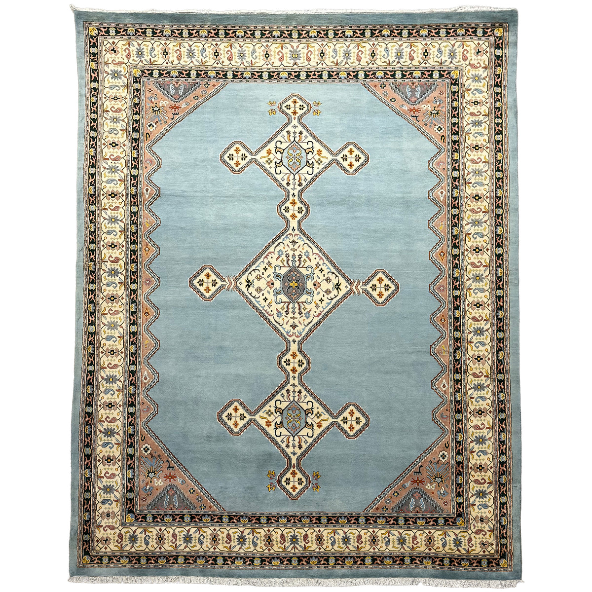 Fine Hand-knotted Kazakh Design Wool Rug  245cm x 310cm