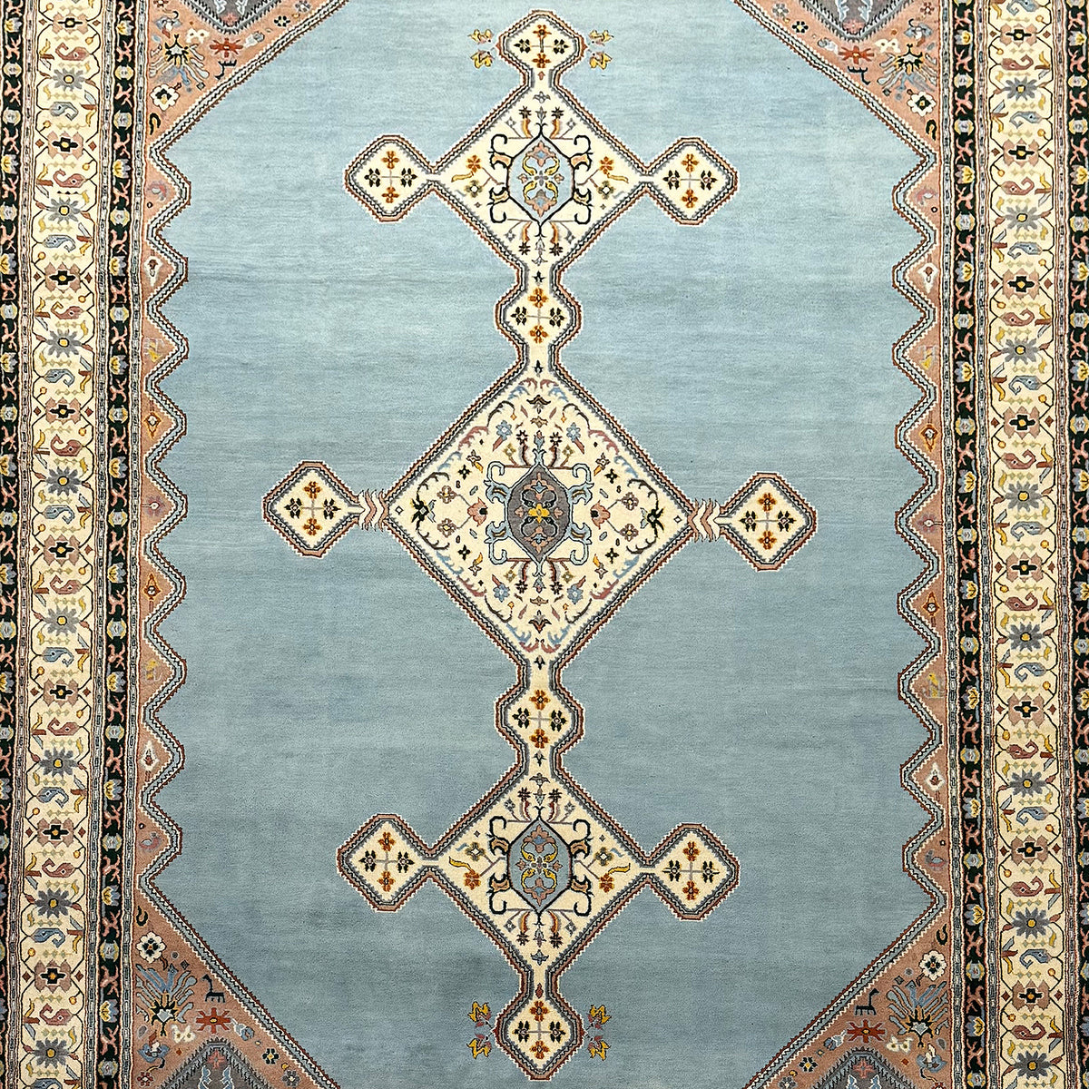 Fine Hand-knotted Kazakh Design Wool Rug  245cm x 310cm