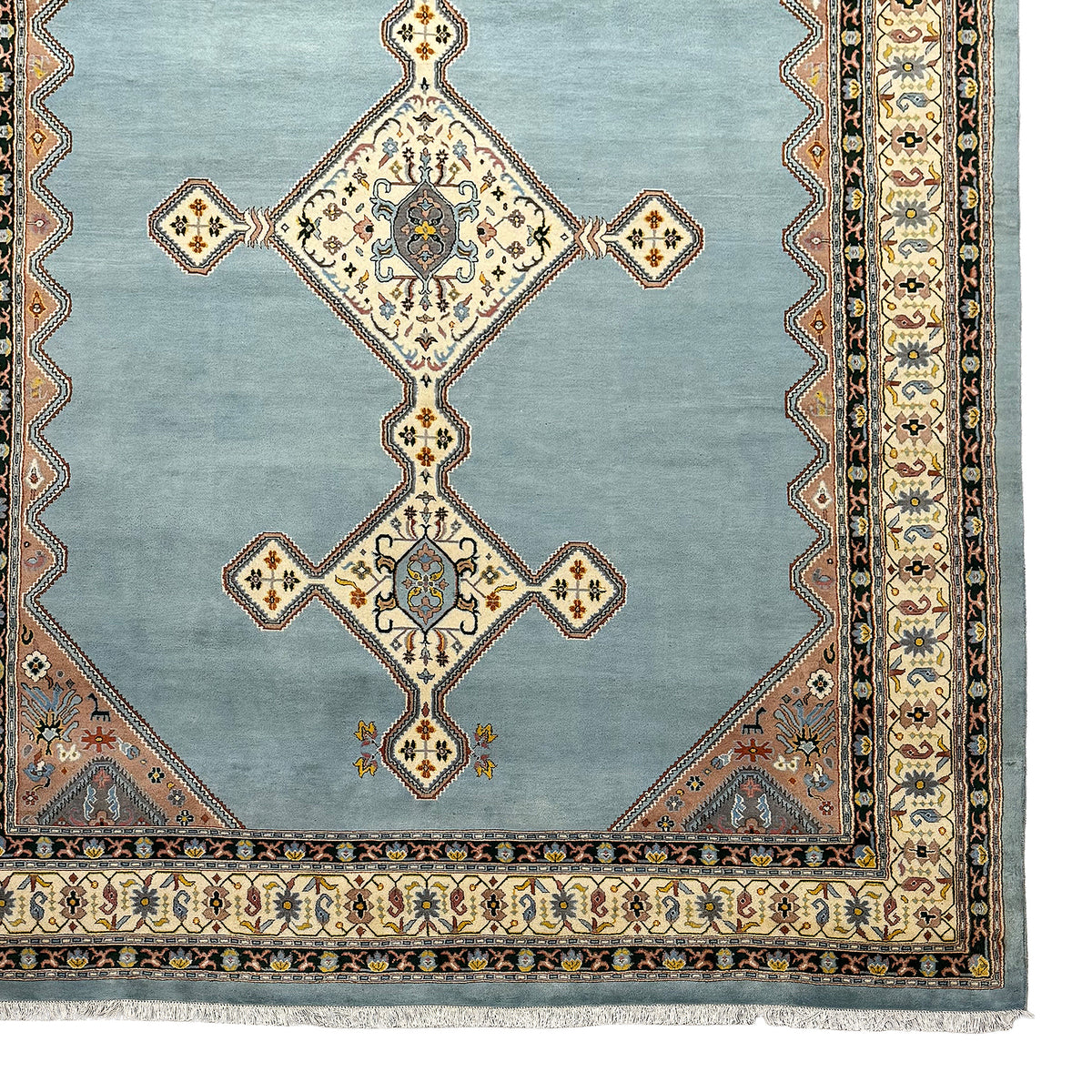 Fine Hand-knotted Kazakh Design Wool Rug  245cm x 310cm