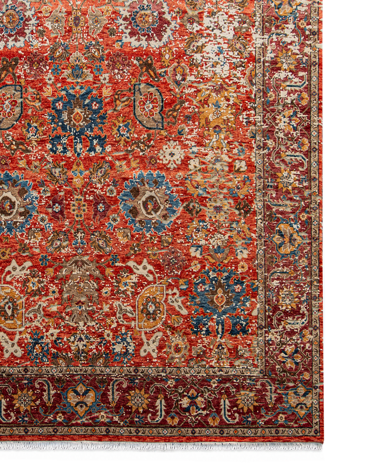 Fine Hand-knotted Wool Rug 239cm x 304cm
