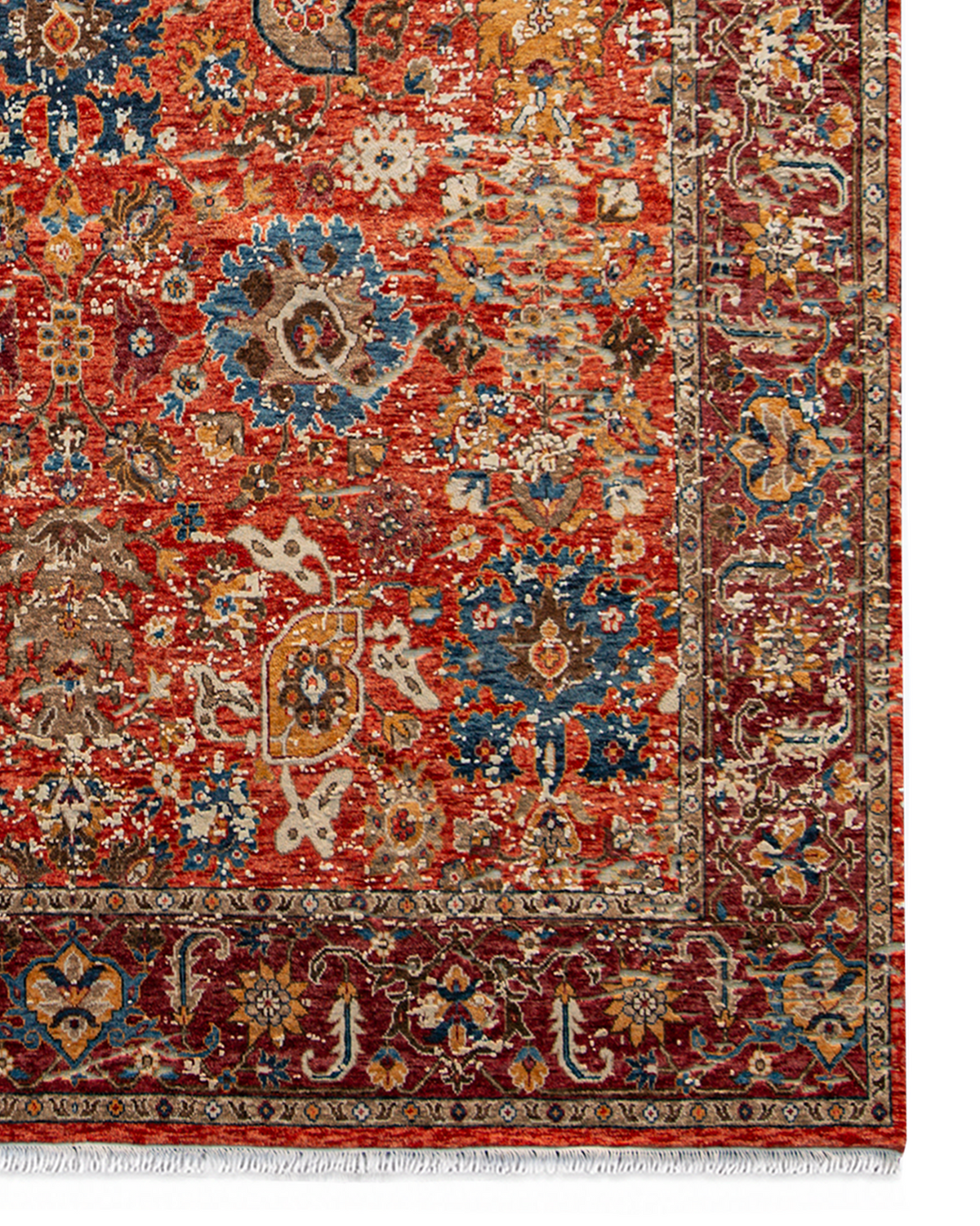 Fine Hand-knotted Wool Rug 239cm x 304cm