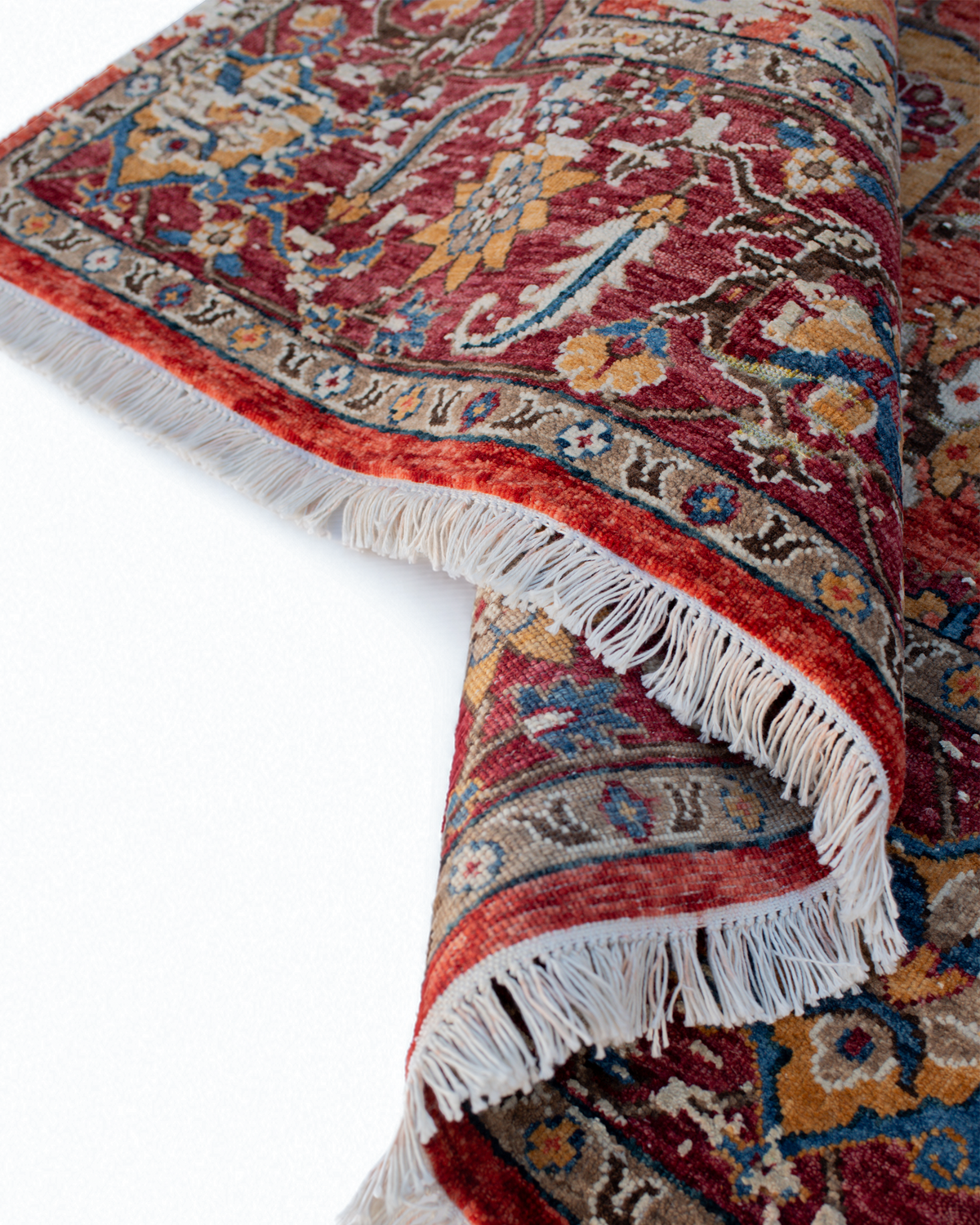 Fine Hand-knotted Wool Rug 239cm x 304cm