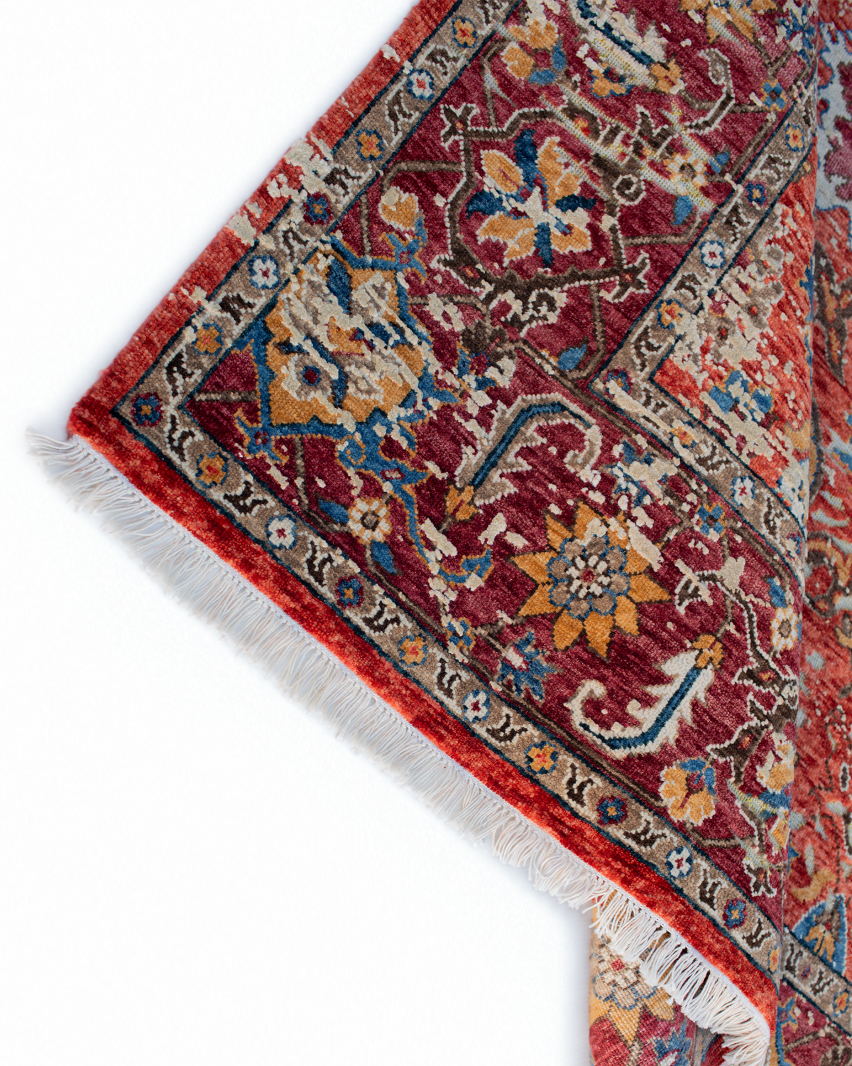 Fine Hand-knotted Wool Rug 239cm x 304cm