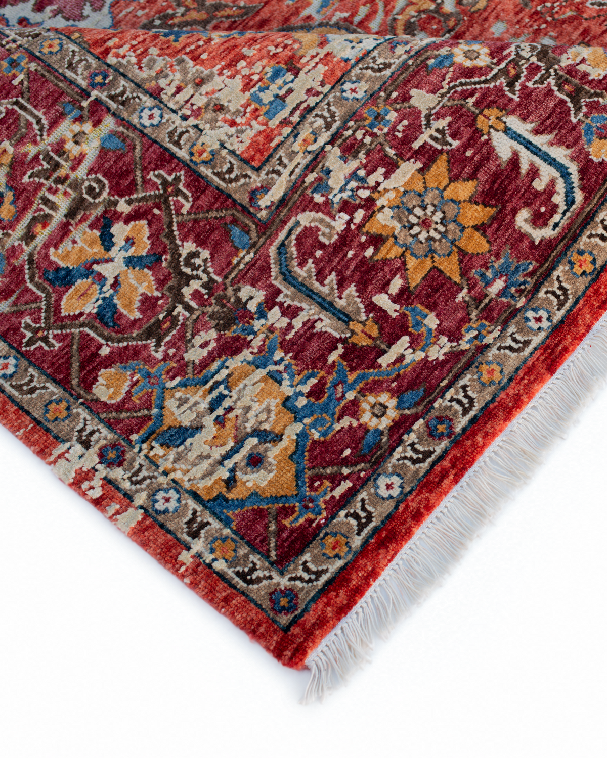 Fine Hand-knotted Wool Rug 239cm x 304cm
