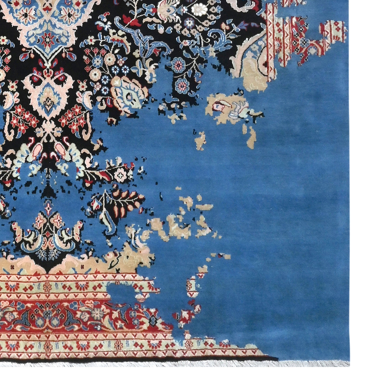 Fine Hand-knotted Wool Rug 204cm x 298cm