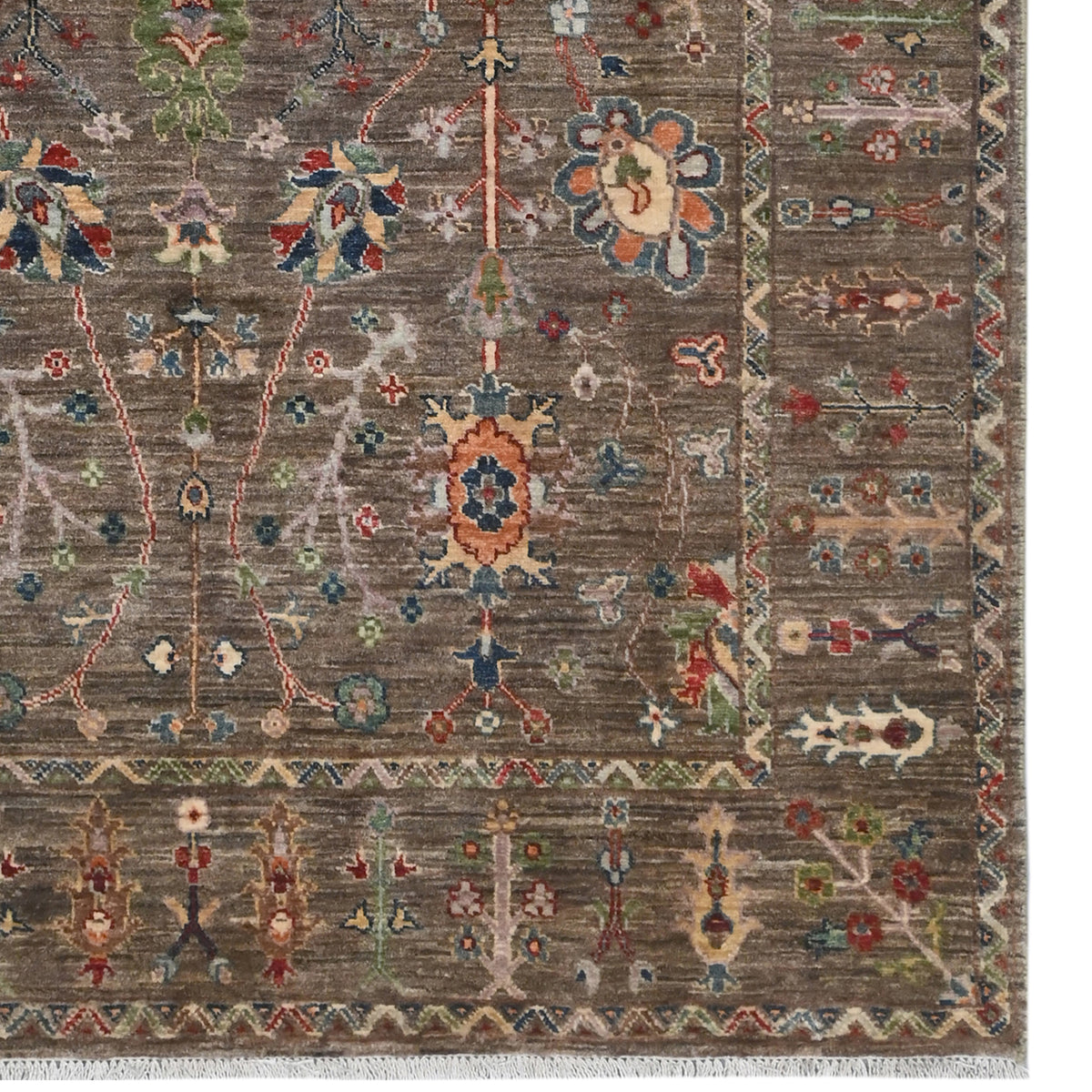 Fine Hand-knotted Wool Rug 147cm x 198cm