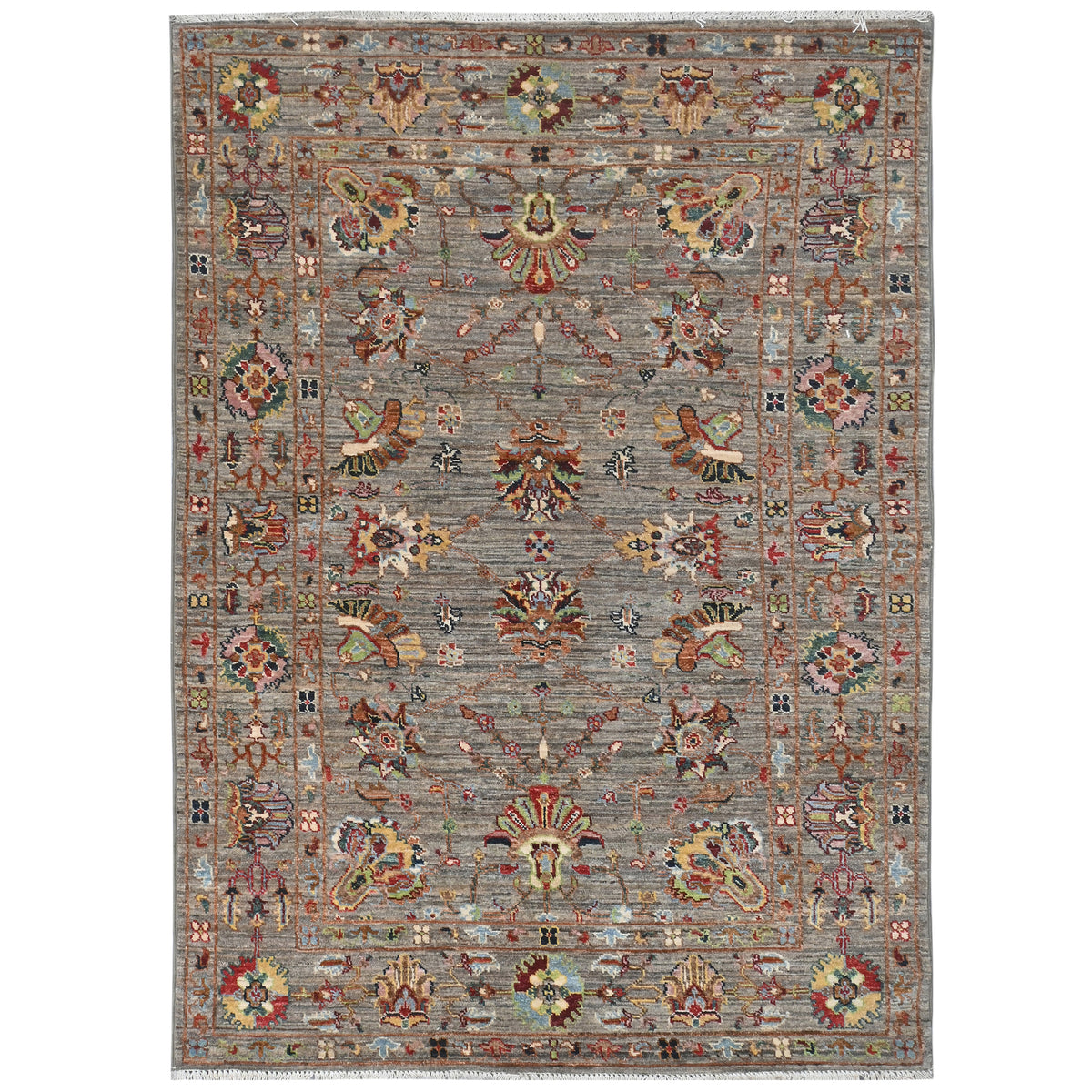 Fine Hand-knotted Wool Modern Rug 120cm x 180cm