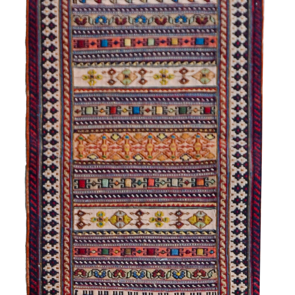 100% Wool Small Runner 34cm  x 240cm