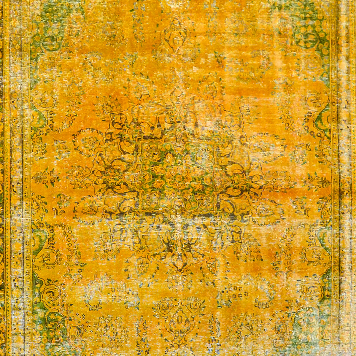 Hand-knotted Wool Vintage Persian Rug 294cm x 400cm