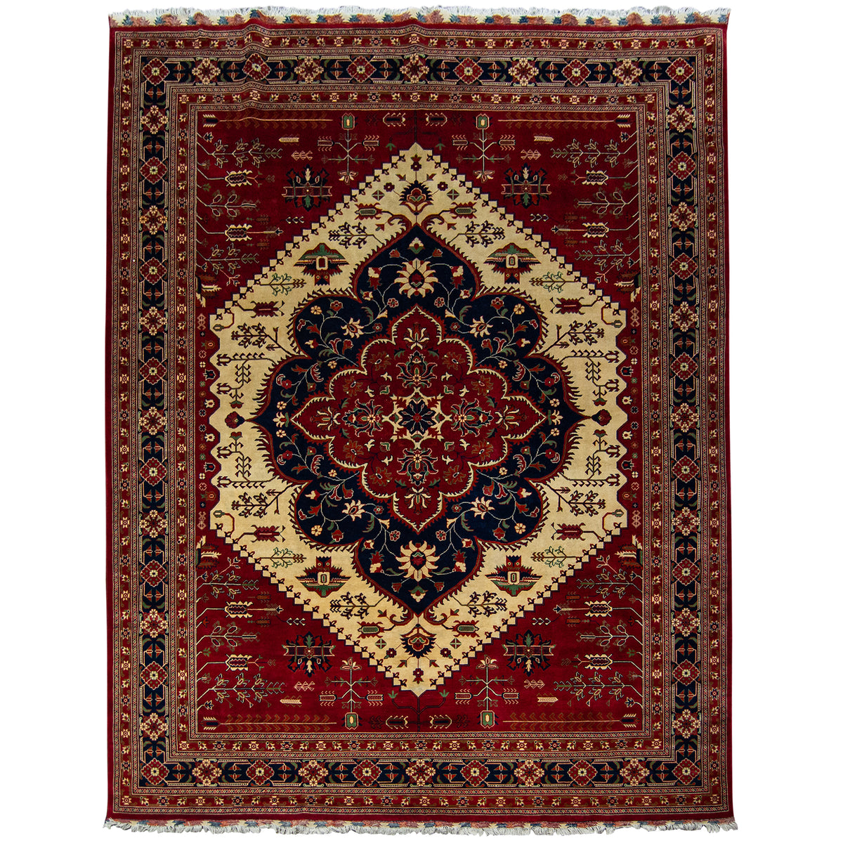 Fine Hand-knotted Heriz Wool Rug 304cm x 392cm