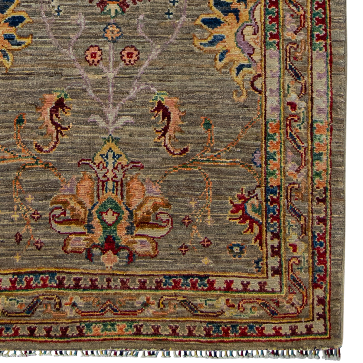 Fine Hand-knotted Nomad Bloom Wool Runner 82cm x 241cm