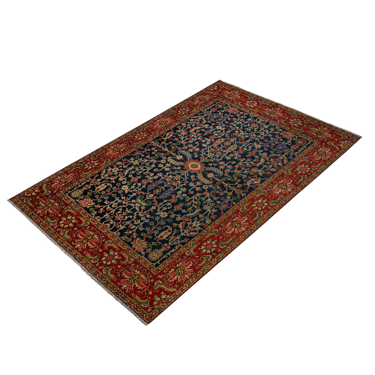 Fine Hand-knotted Wool Traditional Rug 245cm x 298cm