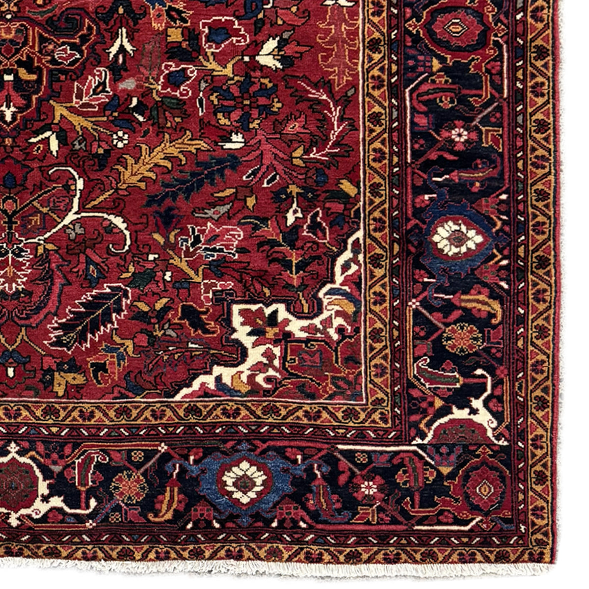 Fine Hand-knotted Wool Gravan (Heriz) Persian Rug  261cm x 348cm
