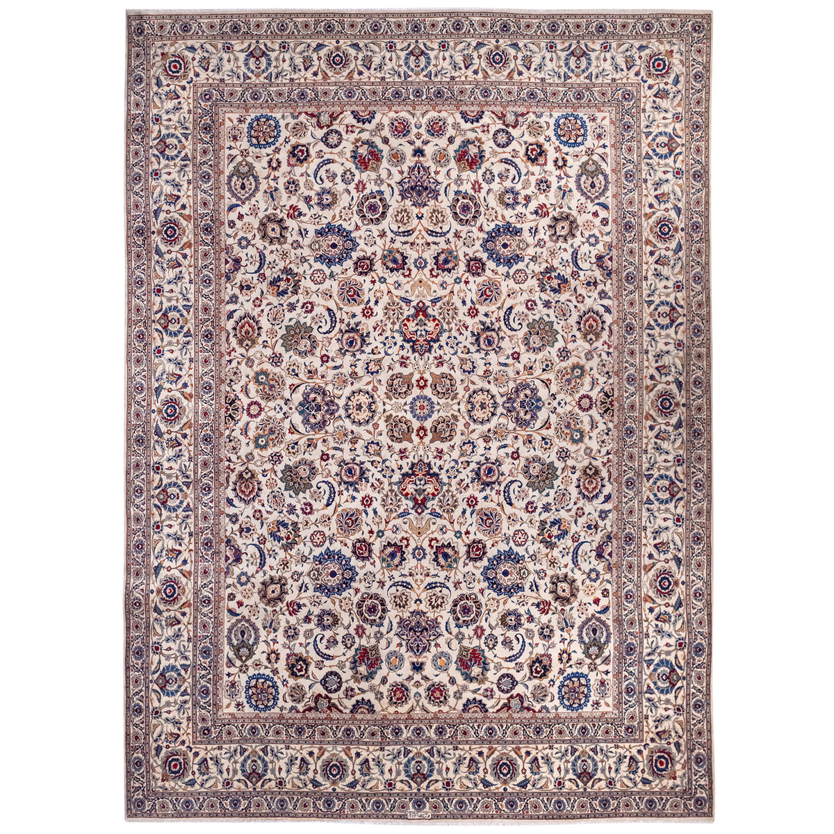 Classic Kashan Persian Rug – Fine Hand-Knotted Weave 360cm x 507cm