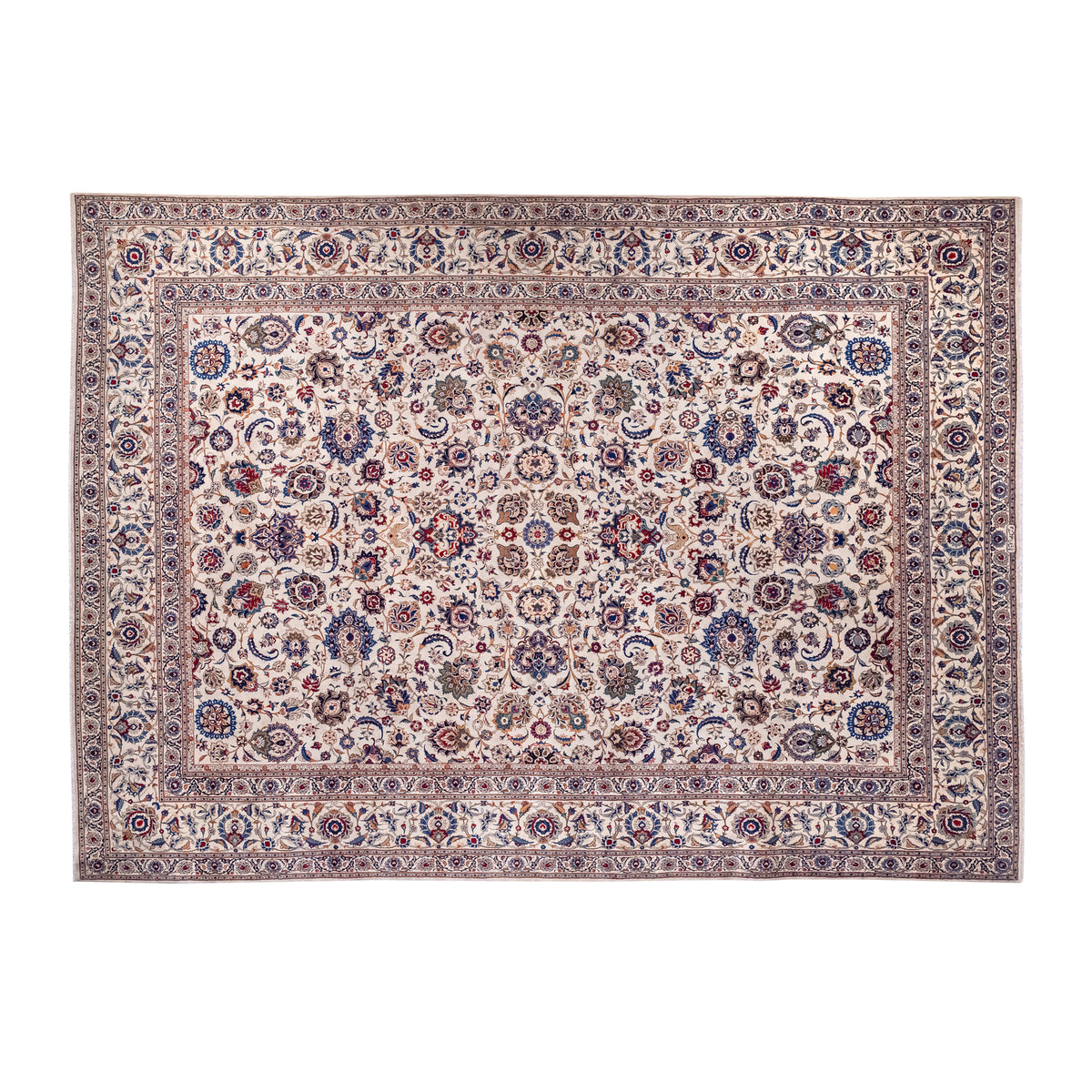 Classic Kashan Persian Rug – Fine Hand-Knotted Weave 323cm x 420cm