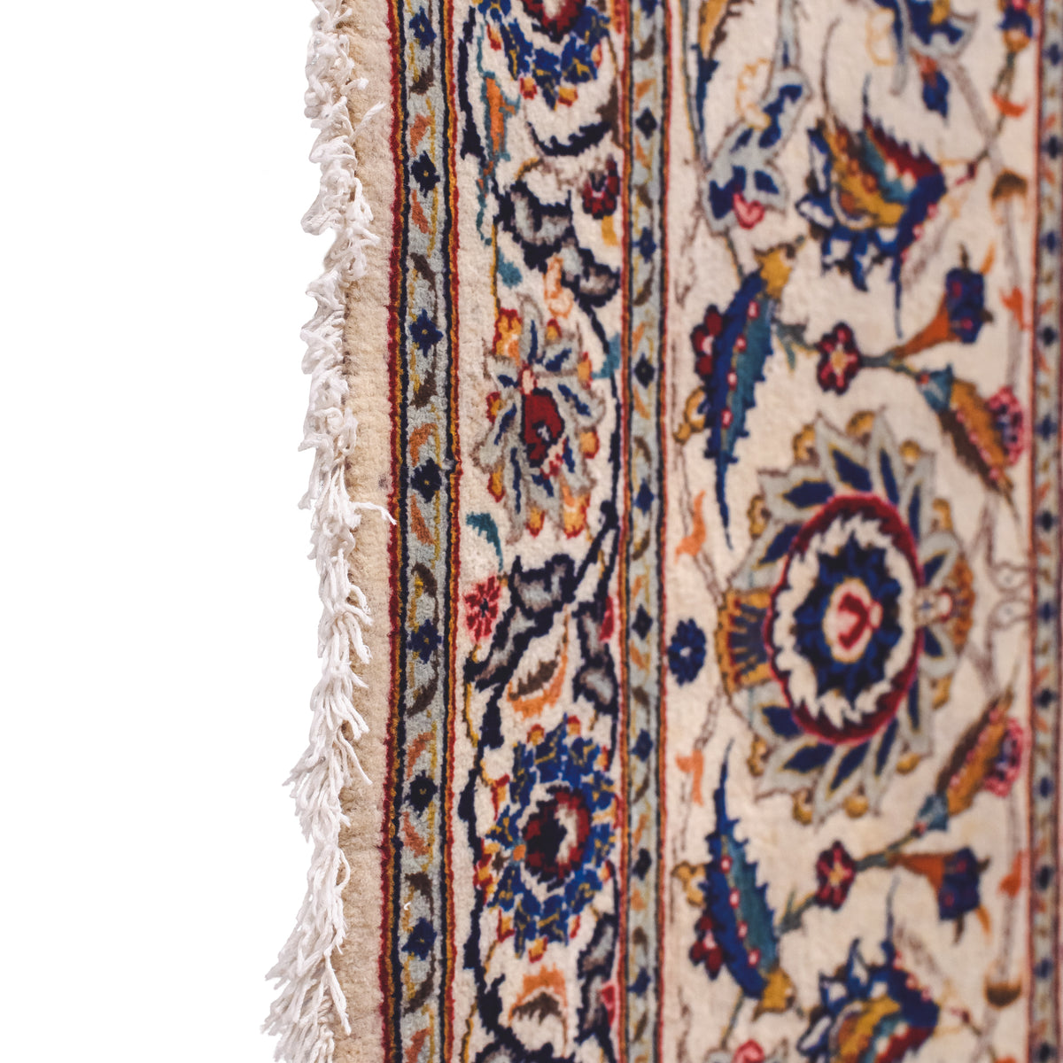Classic Kashan Persian Rug – Fine Hand-Knotted Weave 323cm x 420cm