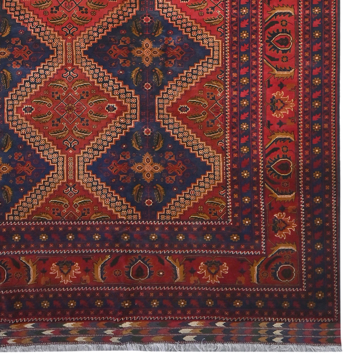 Fine Handmade Wool Trible Large Rug 294cm x 475cm