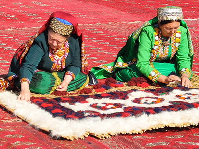 handmade_Turkmen_rug_auckland