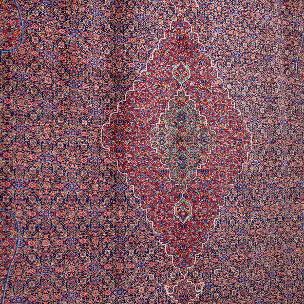 Luxury Fine Hand-Knotted Tabriz 50 Raj Persian Rug, Oversized 326cm × 390cm