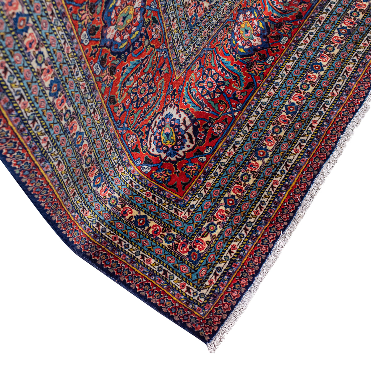 Luxury Fine Hand-Knotted Tabriz 50 Raj Persian Rug, Oversized 326cm × 390cm