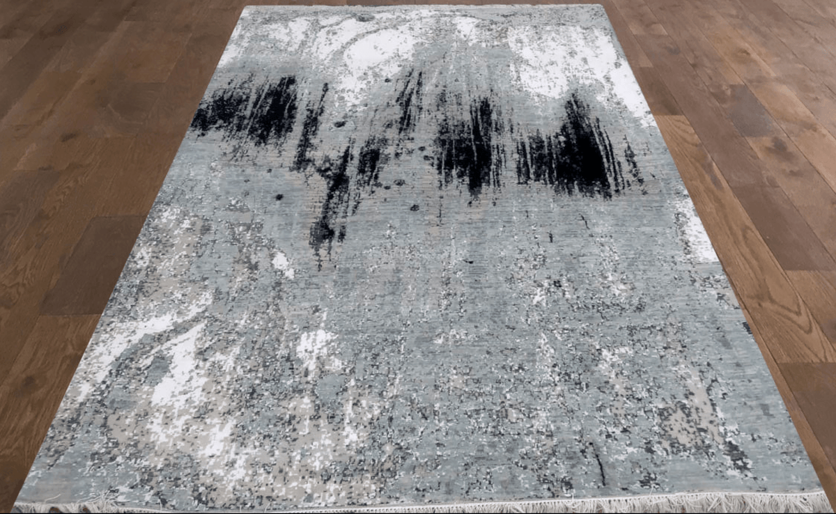 Handmade Modern Abstract Rug 187cm x 282cm