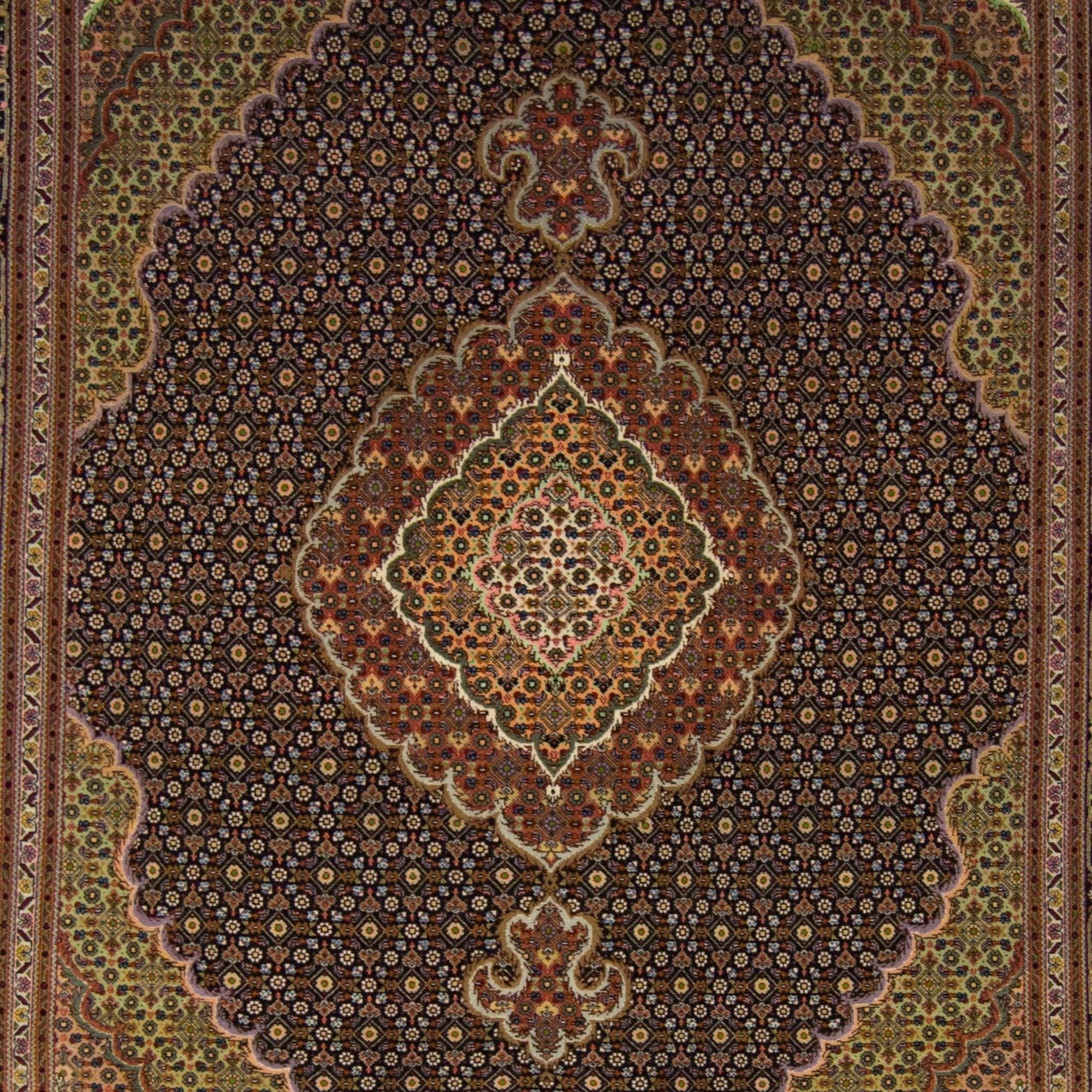 Fine Hand-knotted Persian Tabriz - Mahi Rug 157cm x 205cm