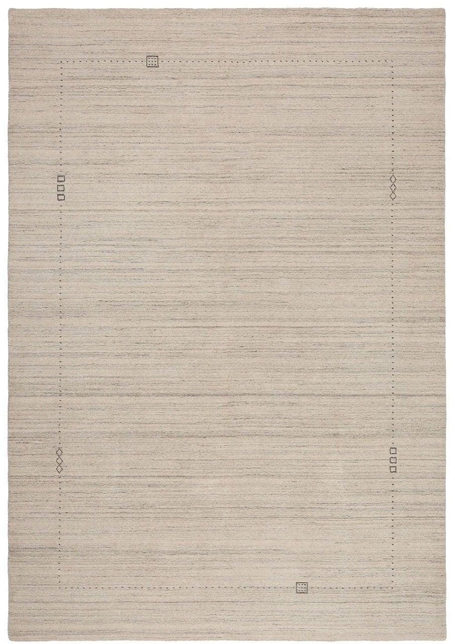 Modern Cream Colour Wool Rug