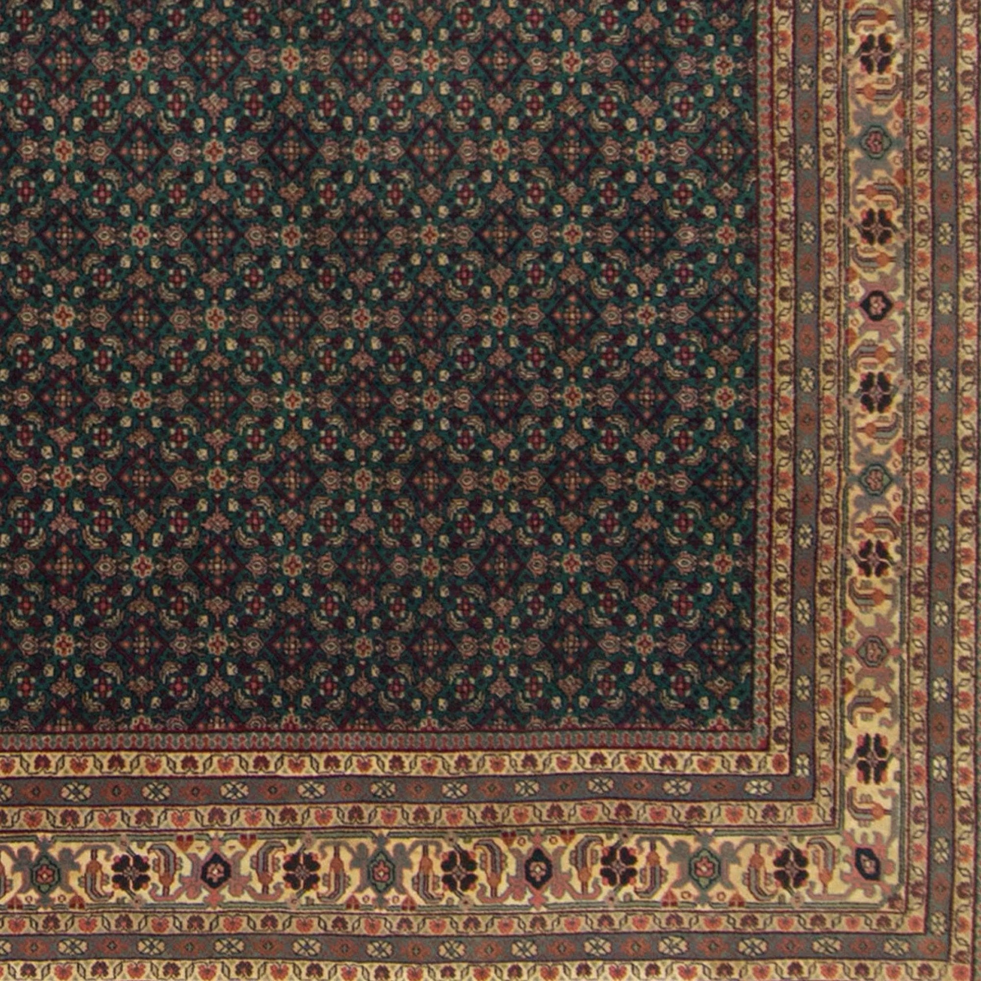 Hand-knotted Wool Bijar Persian Design Rug 270cm x 351cm