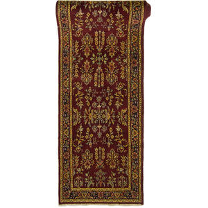 Fine Hand-knotted Persian Runner 76cm x 373cm