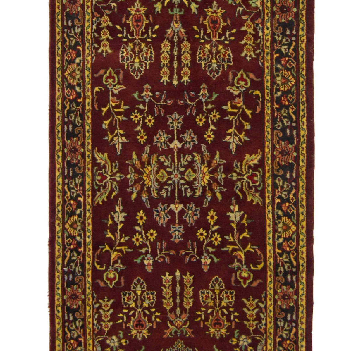 Fine Hand-knotted Persian Runner 76cm x 373cm