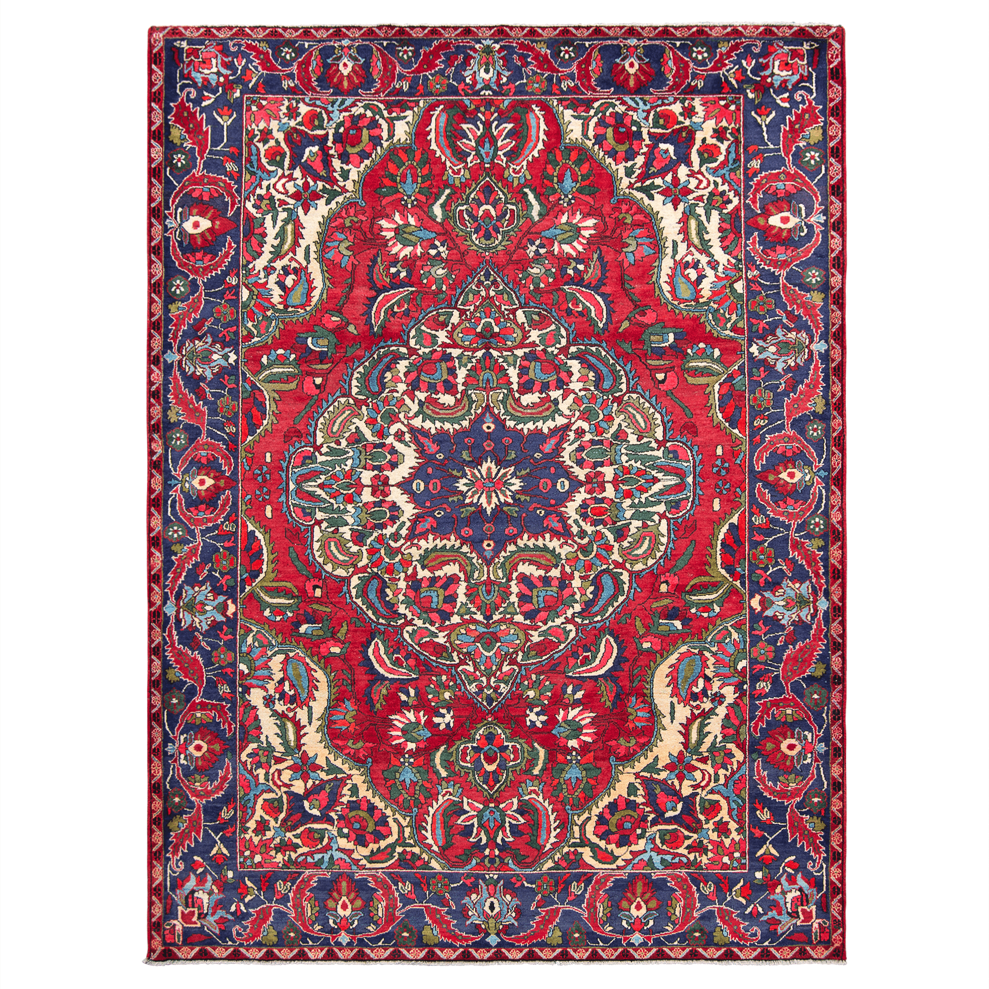 Fine Hand-knotted Wool Persian Rug 255cm x 355cm