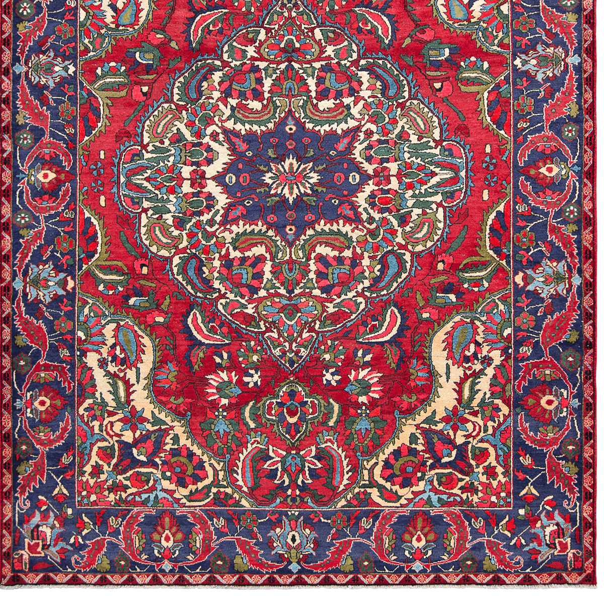 Fine Hand-knotted Wool Persian Rug 255cm x 355cm