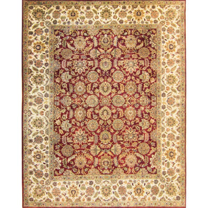 Fine Hand-knotted Wool & Silk Rug 246cm x 312cm