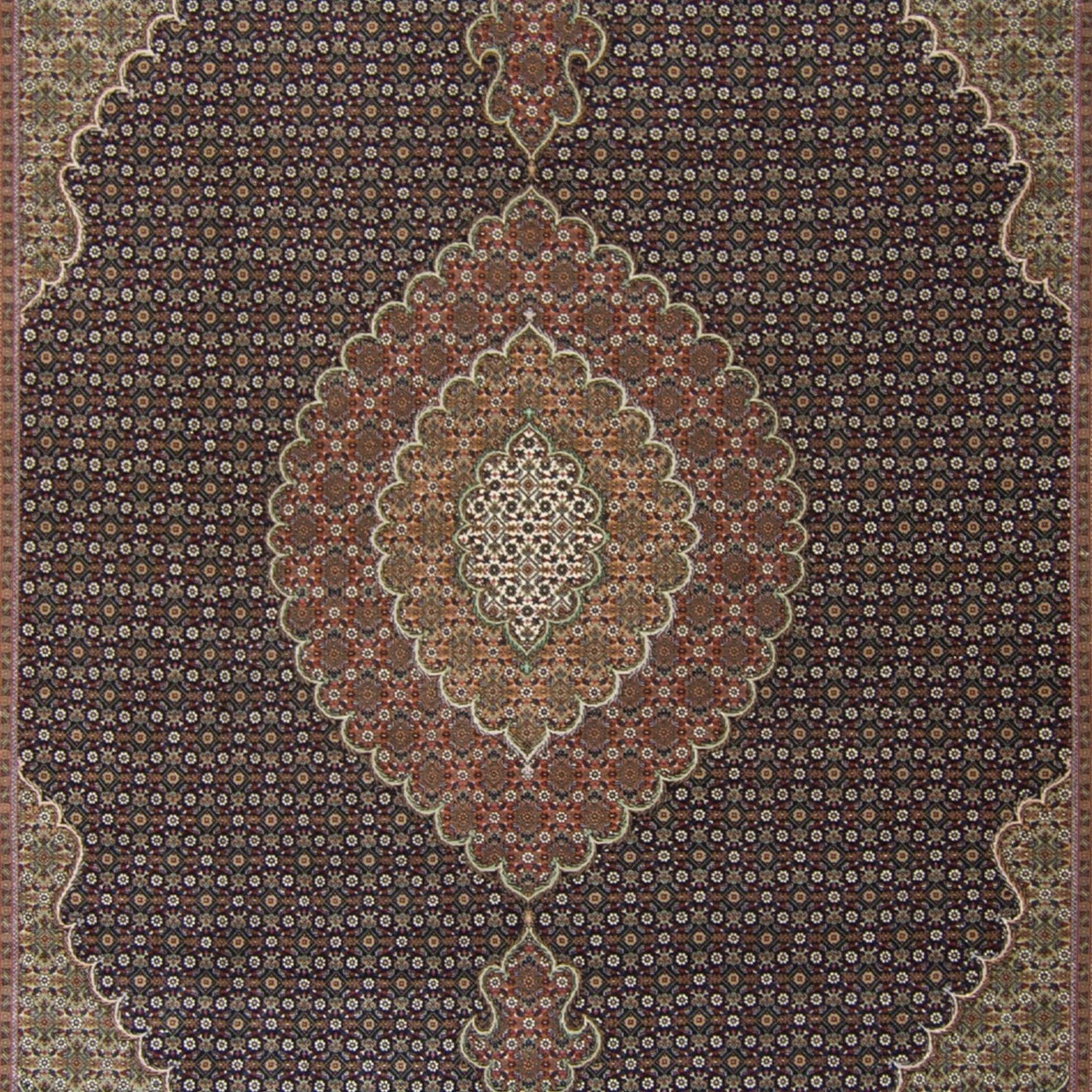 Fine Hand-knotted Tabriz - Mahi Design Persian Rug 203cm x 293cm