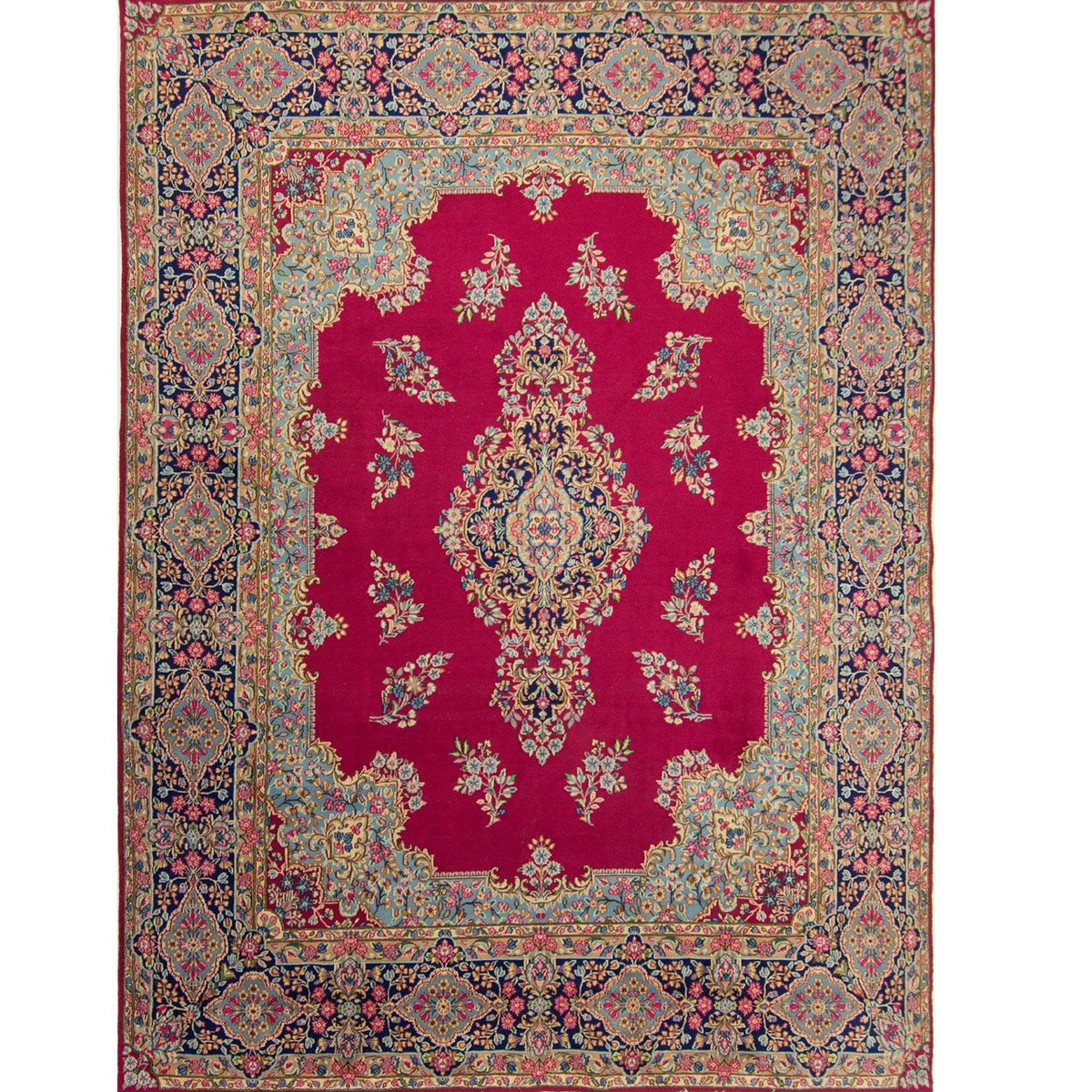 Fine Hand-knotted Persian Kerman Rug 302cm x 392cm