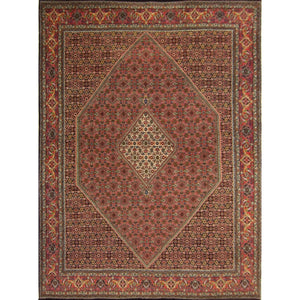 Super Fine Hand-knotted Persian Wool Bijar Rug 266cm x 335cm