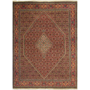 Super Fine Hand-knotted Persian Wool Bijar Rug 266cm x 335cm