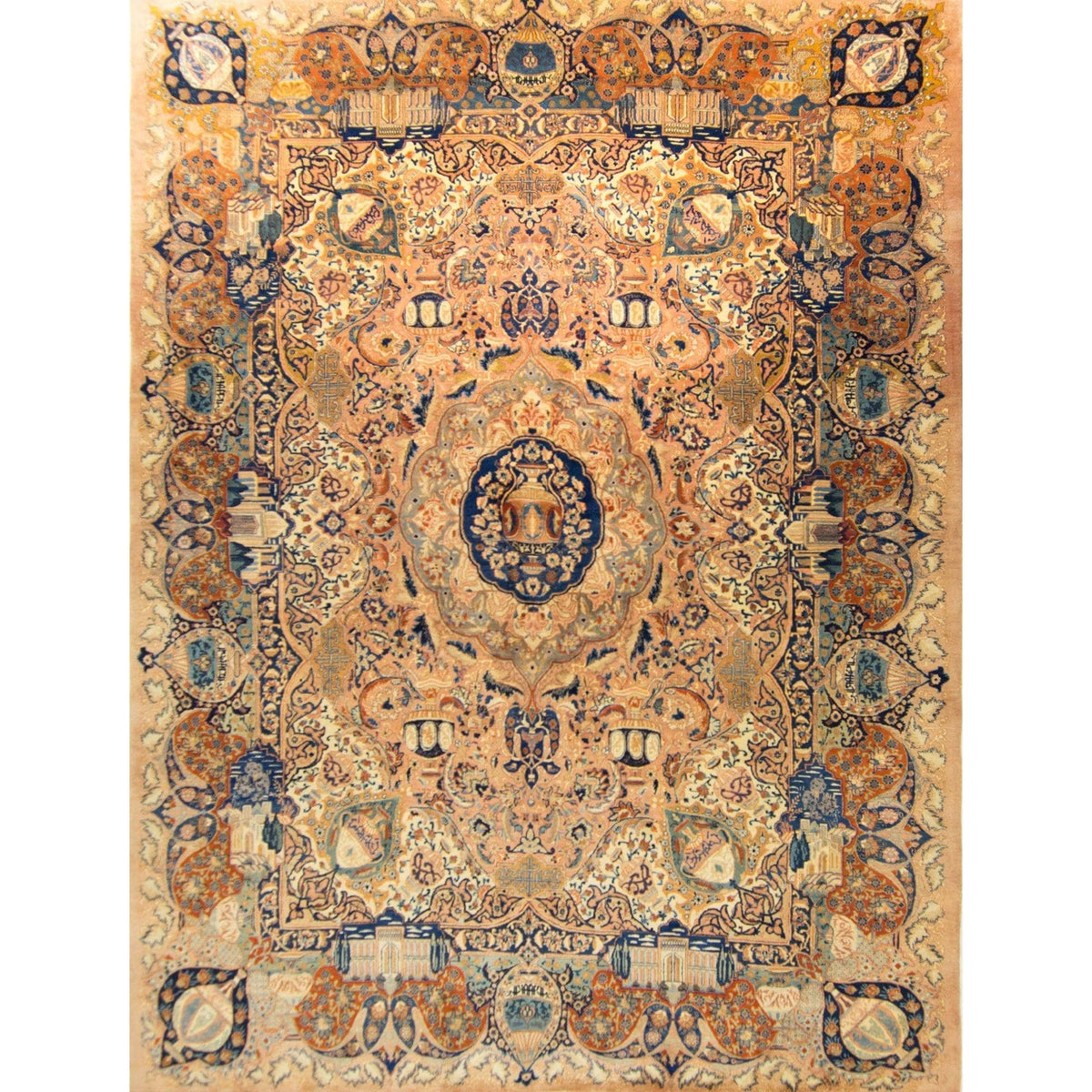 Super Fine Hand-knotted Wool Khorosan Persian Rug 292cm x 386cm