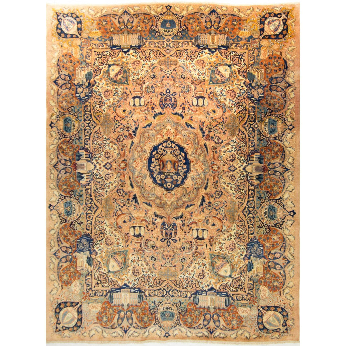 Super Fine Hand-knotted Wool Khorosan Persian Rug 292cm x 386cm