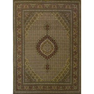 Fine Hand-knotted Wool Tabriz - Mahi Persian Rug 148cm x 196cm