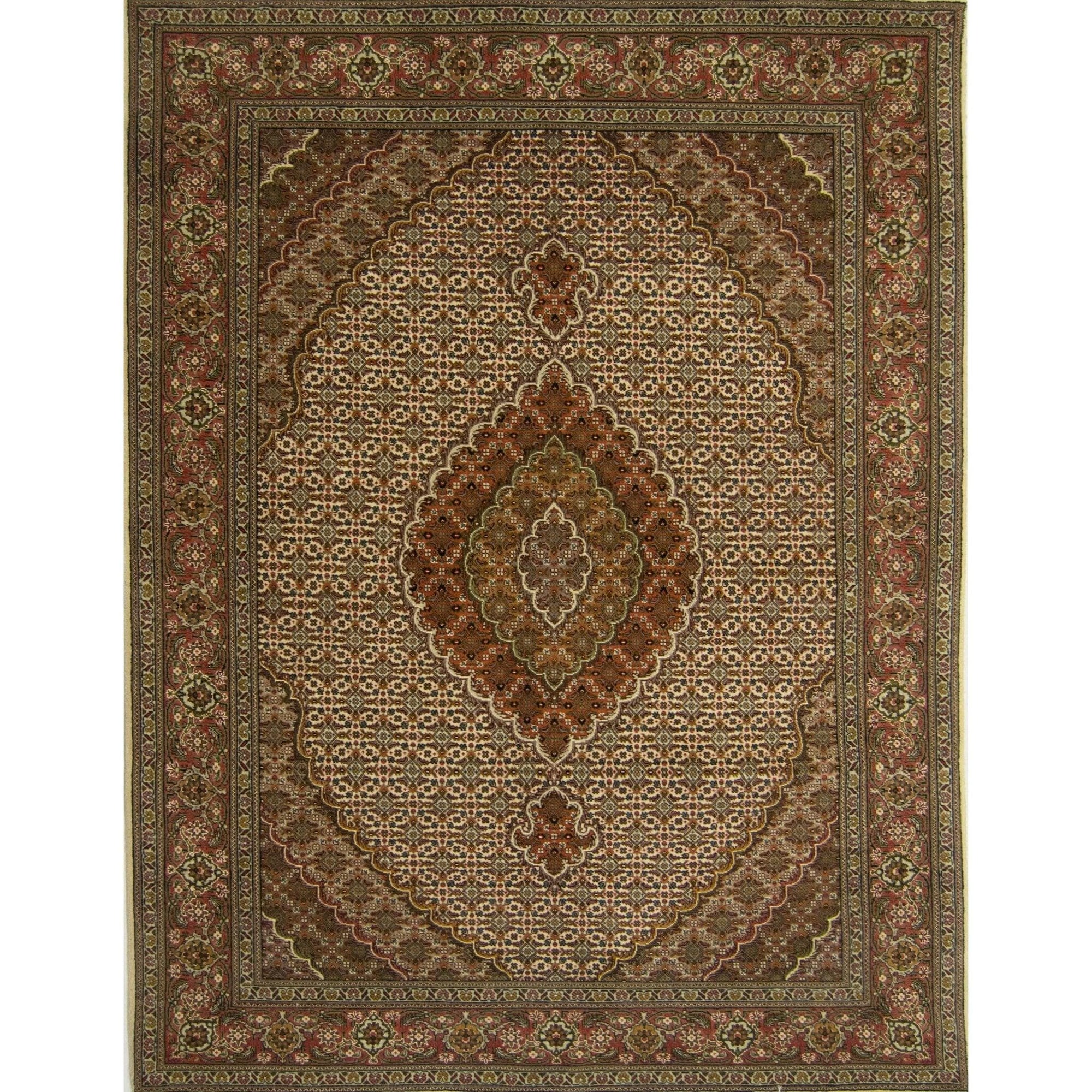 Fine Hand-knotted Persian Tabriz - Mahi Rug 154cm x 202cm