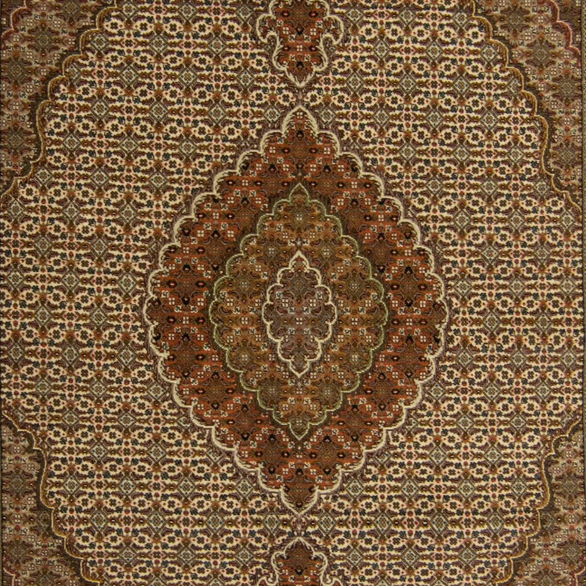 Fine Hand-knotted Persian Tabriz - Mahi Rug 154cm x 202cm