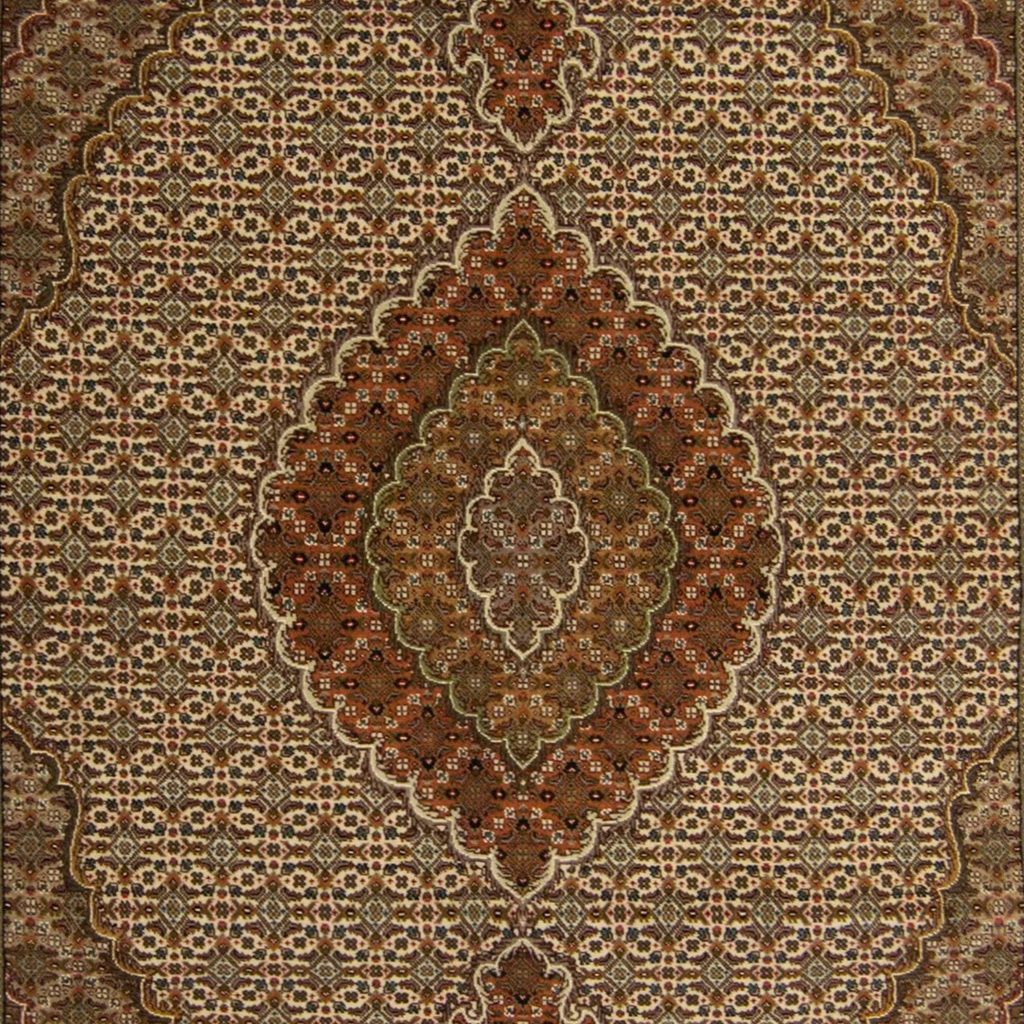 Fine Hand-knotted Persian Tabriz - Mahi Rug 154cm x 202cm