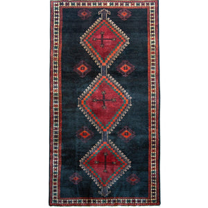 Fine Hand-knotted Wool Kolyai Persian Hallway Runner 157cm x 291cm