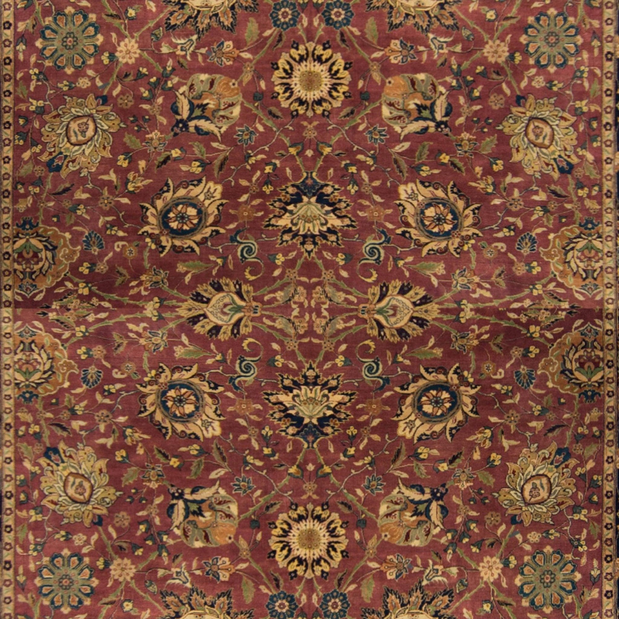 Fine Hand-knotted Extra Large All Over Design Wool Rug 304cm x 532cm